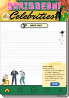 Vorschau - Arbeitsblätter - Caribbean Celebrities Writing - Grade 9 - Seite 2