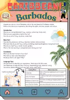 Vorschau - Arbeitsblätter - Caribbean Barbados Writing - Grade 9 - Deckblatt