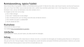 Vorschau - Präsentationen/Tafelbilder - Buchstabeneinführung B - digitales Tafelbild - Seite 1