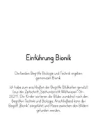 Vorschau - Stundenentwürfe - Komplettpaket Bionik: Reihentransparenz, Unterrichtsentwurf, Material zur Klette - Seite 1