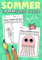Vorschau - Arbeitsblätter - Sommer Symmetrie Bilder 🏝 - Deckblatt