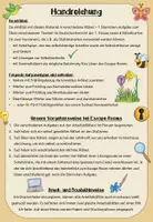 Vorschau - Arbeitsblätter - Escape Room: Frühling (Deutsch, Klasse 1) - Seite 1