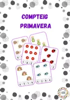 Vista previa - Tarjetas / Manipulativos - Compteig primavera - Portada