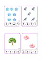 Vista previa - Tarjetas / Manipulativos - Compteig primavera - página 2