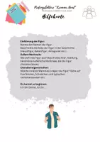 Vorschau - Arbeitsblätter - Prüfungslektüre Krummer Hund Vorstellung einer literarischen Figur - Seite 2