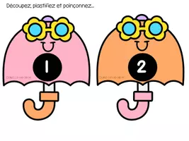 Aperçu - Jeux - Jouons avec les maillons lettres et nombres Maternelle - Page 2