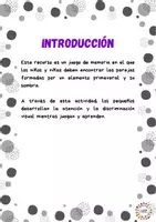Vista previa - Unidades / Secuencias / Situaciones de Aprendizaje - Memory primavera (castellano) - página 1