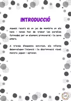 Vista previa - Unidades / Secuencias / Situaciones de Aprendizaje - Memory primavera (català) - página 1
