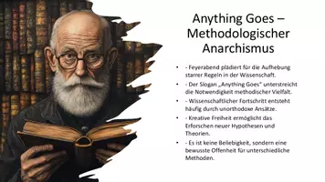 Vorschau - Präsentationen/Tafelbilder - Unterrichtseinstieg: Paul Feyerabend und der methodologische Anarchismus - Seite 2