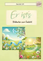 Vorschau - Stundenentwürfe - Materialpaket Er ist's - Frühlingsgedicht - Eduard Mörike - Seite 1