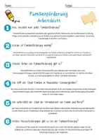 Vorschau - Arbeitsblätter - Familienförderung Arbeitsblatt 7. & 8. Klasse Frauenförderung AB mit Lösungen - Seite 2