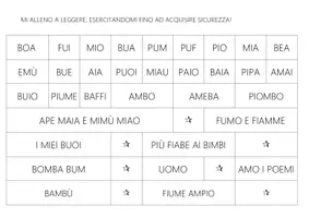 anteprima - Esercizi - Raccolta di materiali per consolidare la lettoscrittura - Pagina 1