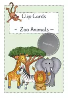 Vorschau - Bildkarten - Clip Cards: Zoo Animals (zweifach differenziert) - Deckblatt