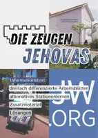 Vorschau - Stationenlernen - Die Zeugen Jehovas (dreifach differenziert) - Deckblatt