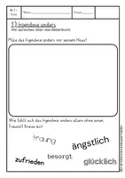 Vorschau - Arbeitsblätter - Irgendwie anders - Material zum Bilderbuch - Seite 3