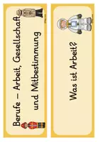 Vorschau - Stundenentwürfe - Berufe - Arbeit, Gesellschaft und Mitbestimmung Unterrichtsreihe Klasse 3/4 - Seite 3