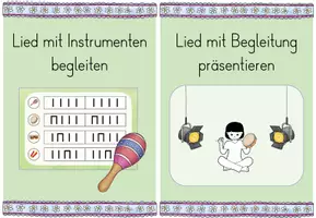 Vorschau - Unterrichtsreihen - Immer wieder kommt ein neuer Frühling - Orff-Instrumente Begleitung - Seite 3