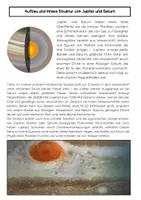 Vorschau - Arbeitsblätter - Gasriesen Jupiter und Saturn: Struktur und Dynamik - Seite 2