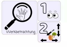 Vorschau - Präsentationen/Tafelbilder - Werkbetrachtung für den Kunstunterricht - Seite 2