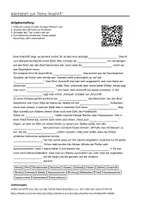 Vorschau - Arbeitsblätter - Arbeitsblätter zum Thema "Anschrift" + Lösung & MP3 + Infografik - Deckblatt
