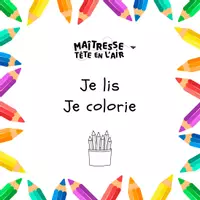 Aperçu - Apprentissages en autonomie - Lis les consignes et colorie - Page de couverture