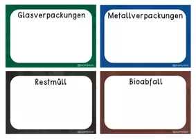Vorschau - Spiele - Zuordnungsspiel Mülltrennung - Seite 1