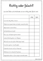 Vorschau - Arbeitsblätter - Arbeitsblatt Mülltrennung - richtig oder falsch - Seite 1