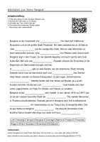 Vorschau - Arbeitsblätter - Arbeitsblätter zum Thema "Bangkok" (Lückentext, Hörverstehen) + Lösung & MP3 - Deckblatt