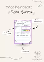 Vorschau - Arbeitsblätter - Wochenblatt Textiles Gestalten (TTG) - Deckblatt