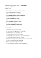 Vorschau - Arbeitsblätter - Some or any + One or ones Worksheet mit Lösung - Seite 1