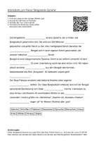 Vorschau - Arbeitsblätter - Arbeitsblätter zum Thema "Bengalische Sprache" (Lückentext, Hörverstehen) + Lösung & MP3 - Deckblatt