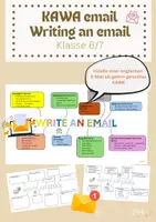 Vorschau - Arbeitsblätter - KAWA Writing an email Klasse 6/7 - Deckblatt