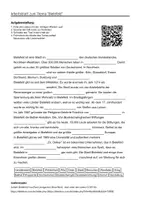 Vorschau - Arbeitsblätter - Lernposter + Arbeitsblätter zum Thema "Bielefeld" + Lösung & MP3 + Mindmap + Infografik - Seite 1