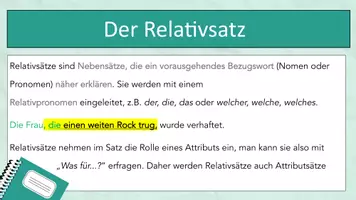 Vorschau - Stundenentwürfe - Der Relativsatz (Deutsch, Klasse 5-7) - Seite 2