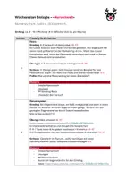Vorschau - Stundenentwürfe - Unterrichtsplanung: Nervenwelt - Unterrichtsreihe - Biologie - Seite 1