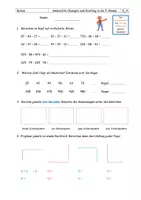 Vorschau - Arbeitsblätter - Gemischte Übungen zum Einstieg in die 5. Klasse - Deckblatt