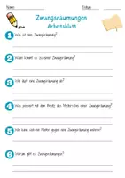 Vorschau - Arbeitsblätter - Zwangsräumungen Arbeitsblatt 7. & 8. Klasse Mieterhöhungen AB mit Lösungen - Seite 1