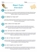 Vorschau - Arbeitsblätter - Repair-Cafés Arbeitsblatt 7. & 8. Klasse Upcycling AB mit Lösungen - Seite 2