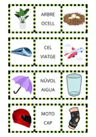 Vista previa - Tarjetas / Manipulativos - QUÈ ÉS.LECTURA DE PARAULES. NIVELL INICIAL - página 2