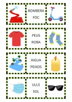 Vista previa - Tarjetas / Manipulativos - QUÈ ÉS.LECTURA DE PARAULES. NIVELL INICIAL - página 3