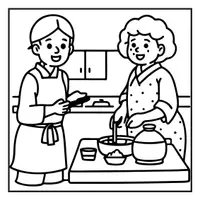 Vorschau - Mal- und Bastelvorlagen - 90+ Japan-Ausmalbilder für Kinder - Seite 1