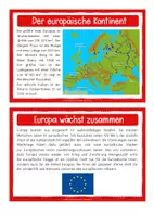 Vorschau - Anderer Materialtyp - Kontinente Europa zweifachdifferenzierte Infokartei - Seite 2