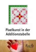 Vorschau - Arbeitsblätter - Pixelkunst in der Additionstabelle - Deckblatt