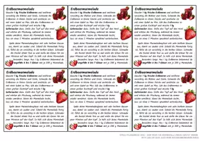 Vorschau - Unterrichtsreihen - Erdbeermarmelade | Mini-Rezeptkarte | vegetarisch | Feriengruß | Klasse 3–6 - Seite 2