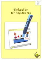Vorschau - Arbeitsblätter - Anybook Pro Material: Einkaufen - Deckblatt