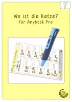 Vorschau - Arbeitsblätter - Anybook Pro Material: Wo ist die Katze - Deckblatt