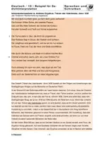 Vorschau - Klassenarbeiten - Gryphius: Tränen des Vaterlandes, Anno 1636 (Interpretation) - Seite 1