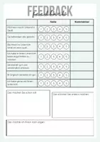 Vorschau - Anderer Materialtyp - Feedbackbogen für kleinere Klassen - Seite 2