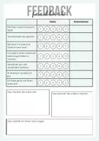 Vorschau - Anderer Materialtyp - Feedbackbogen für kleinere Klassen - Seite 3