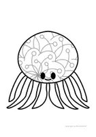 Vorschau - Mal- und Bastelvorlagen - Oktopus - Mandalas, Fensterbild, Unterwasserwelt - Seite 2